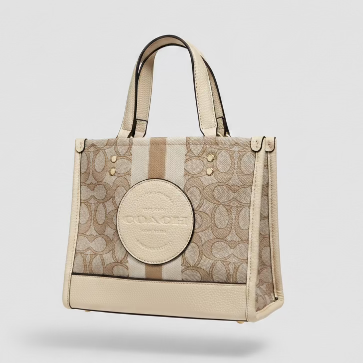 COACH™ DEMPSEY SIGNATURE BEIGE TOTE