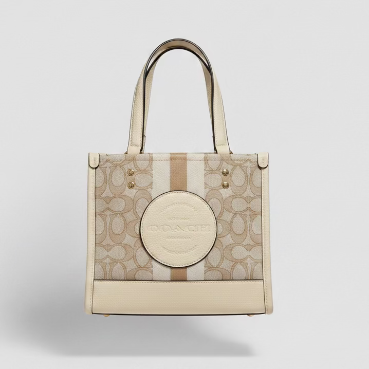 COACH™ DEMPSEY SIGNATURE BEIGE TOTE