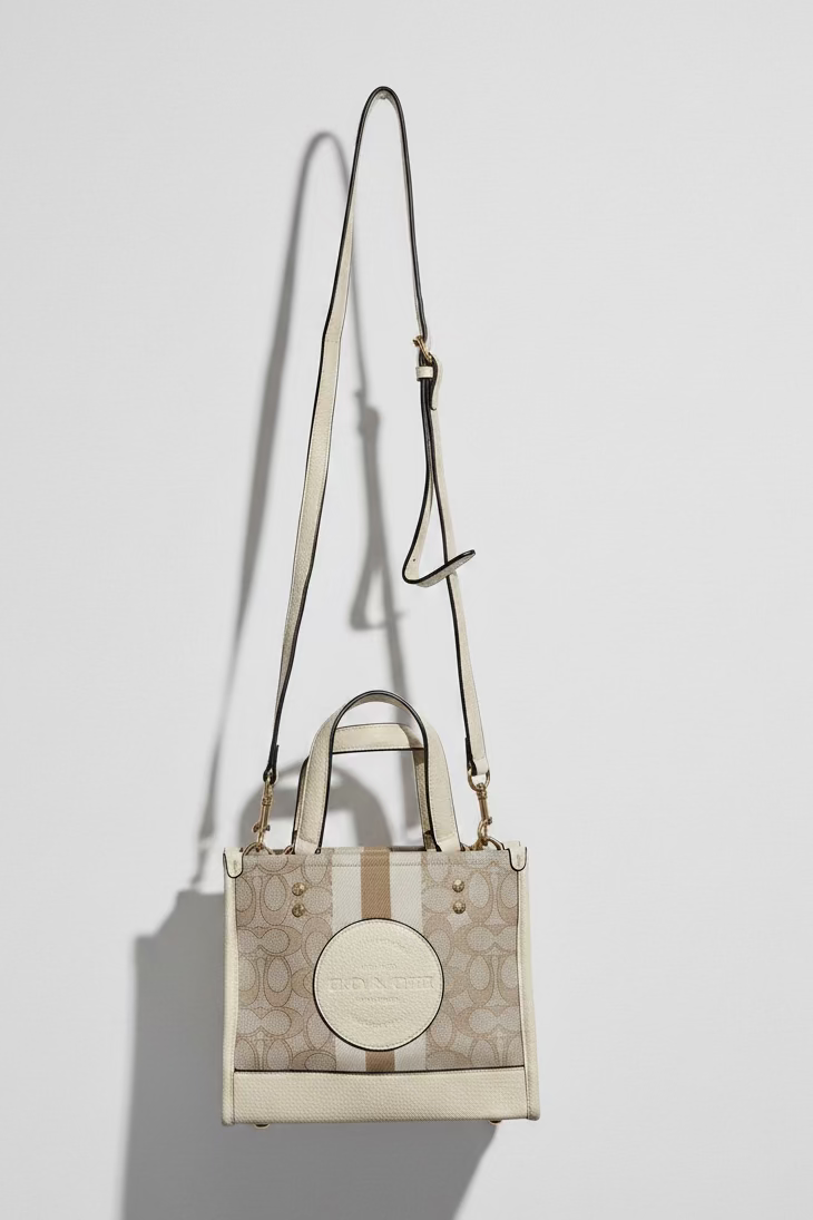 COACH™ DEMPSEY SIGNATURE BEIGE TOTE