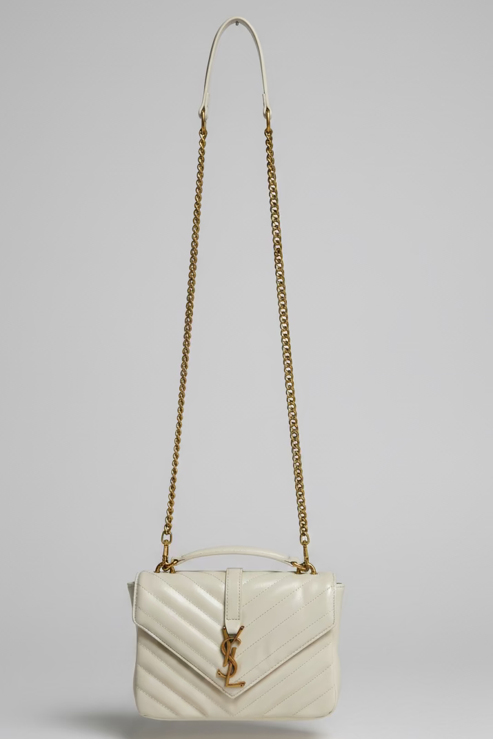SAINT LAURENT™ LOU LOU WHITE GOLD G5