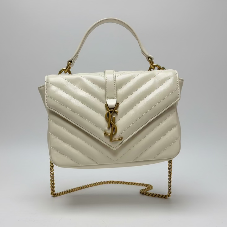 SAINT LAURENT™ LOU LOU WHITE GOLD G5